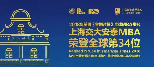 上交大安泰MBA项目2018年大事记