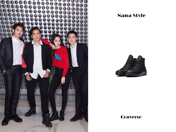 唐嫣你的小白鞋该换换了，同样是配厚外套欧阳娜娜帅哭了