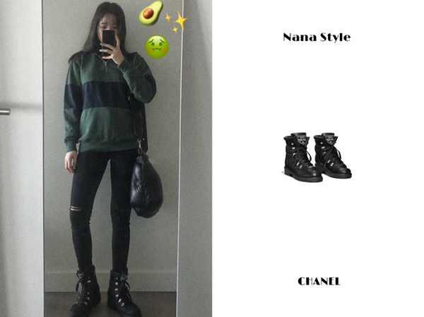 唐嫣你的小白鞋该换换了，同样是配厚外套欧阳娜娜帅哭了