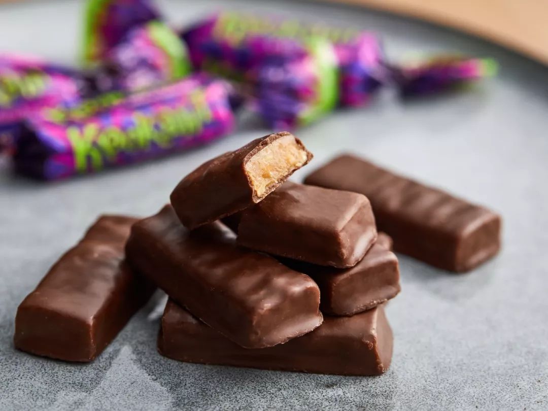 俄罗斯原装进口巧克力夹心紫皮糖,俄罗斯真实紫皮糖