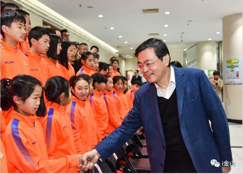 金山这些少年们太厉害，“惊动”了区委书记！