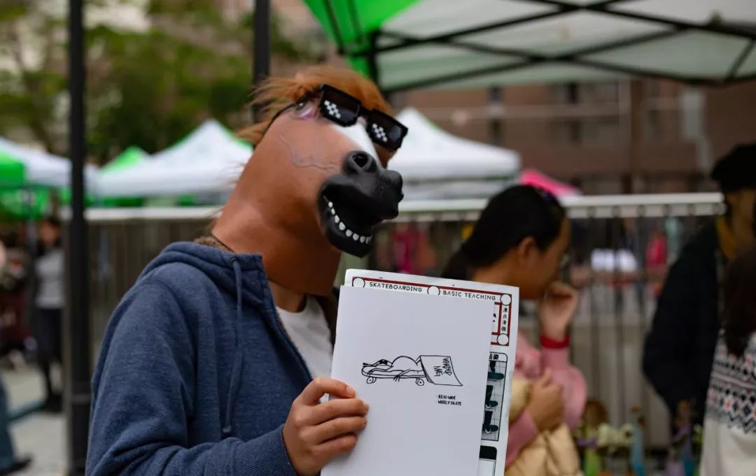 新年的第一天，沸点滑板进驻了深圳中学「今朝有九」游园会！