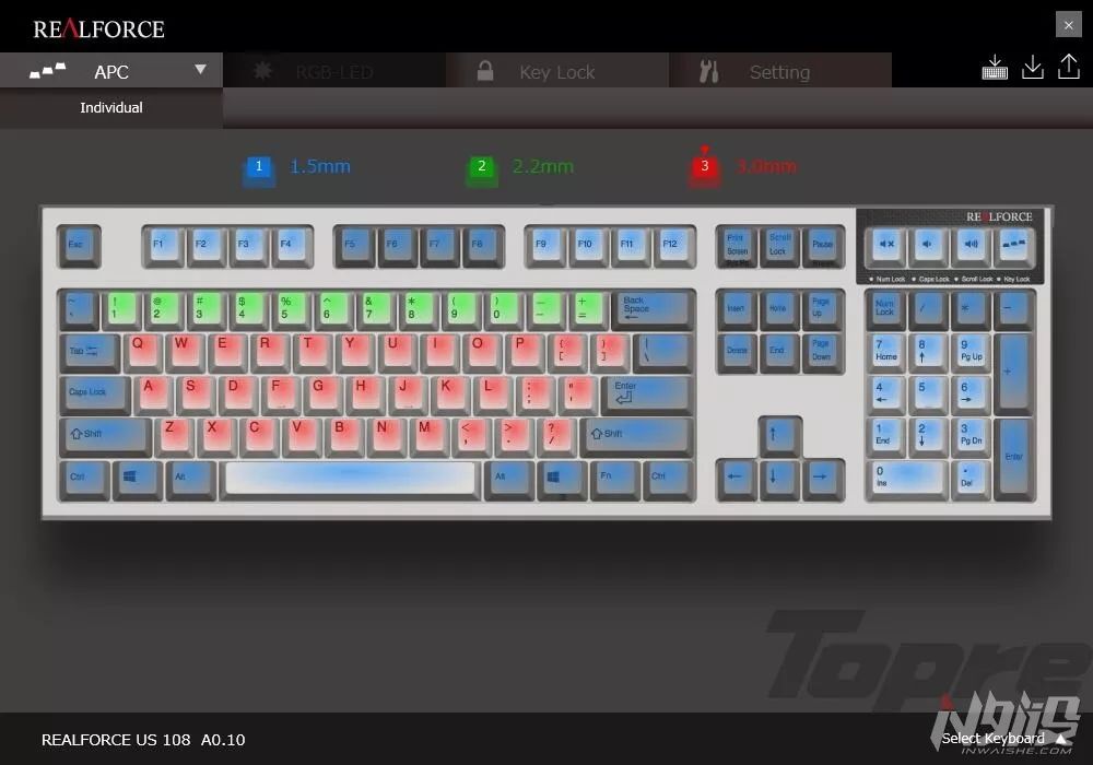 realforce燃风的pfu联名版,realforcepfu联名