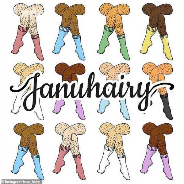 女大学生发起女性留体毛活动网上大秀腋下和双腿网友：你只是懒