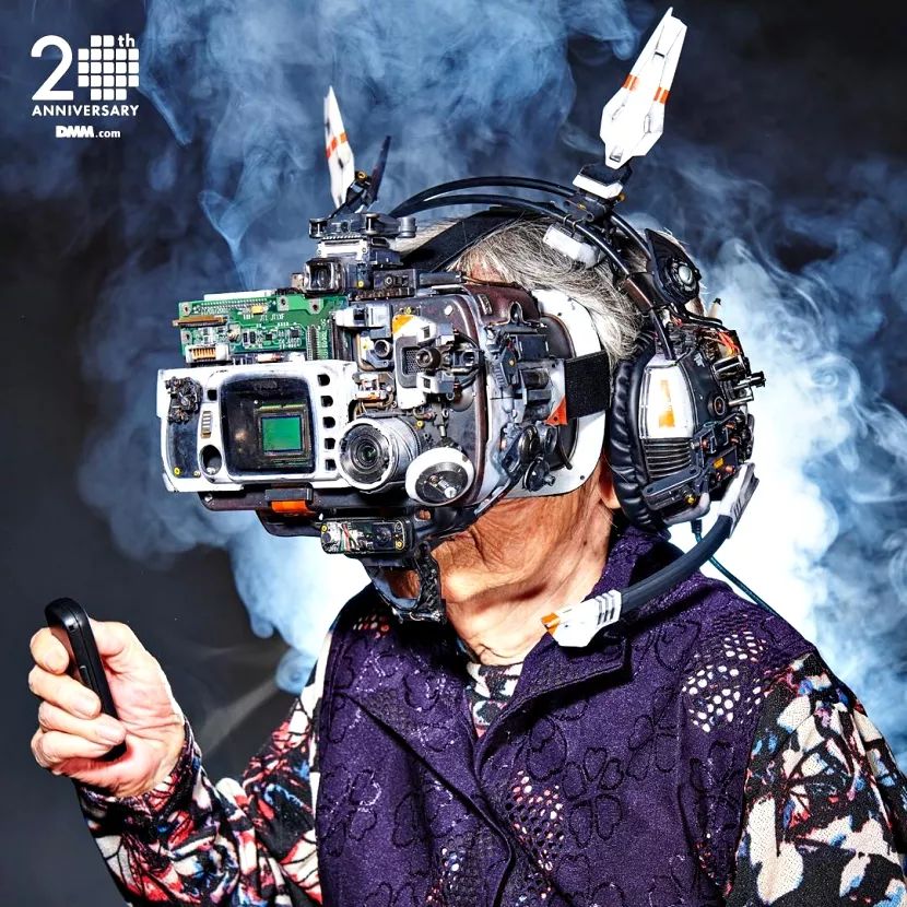 日本老奶奶搞笑摄影,九十多岁的日本奶奶摄影