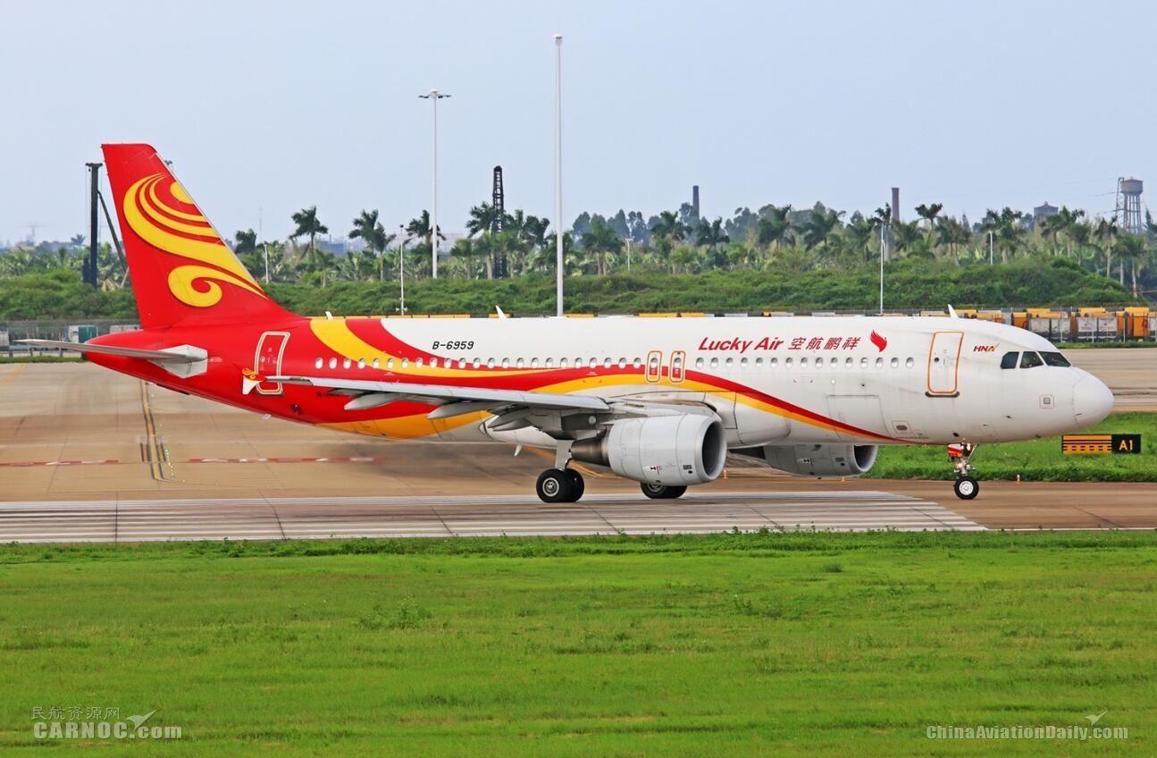 赣州飞杭州祥鹏航空所有航线,祥鹏航空复航绵阳直飞大理航线