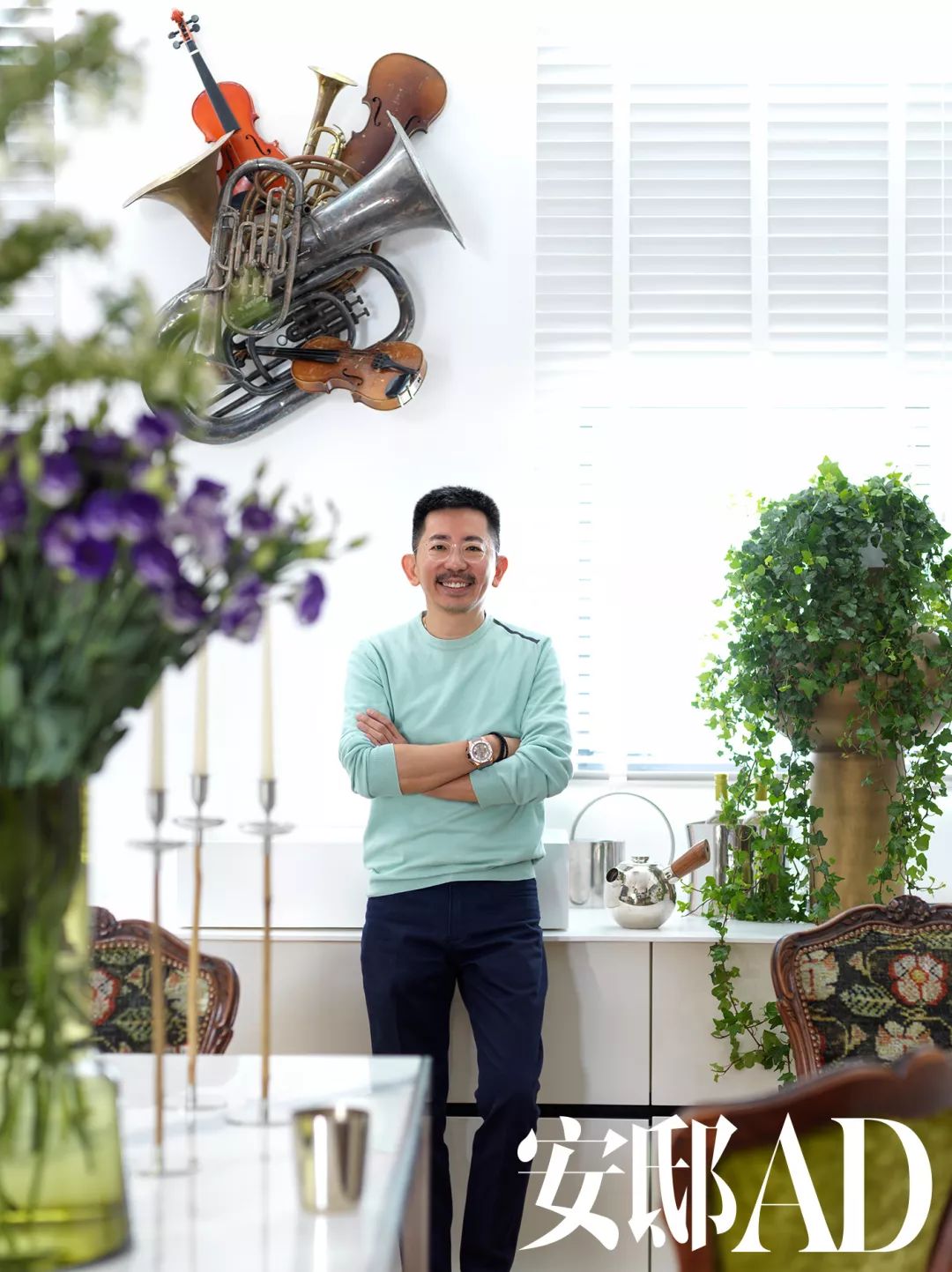 从投行界到设计圈，他给自己建了个“室内桃源”