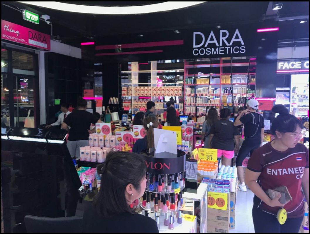 清迈化妆品网红店,清迈美女多吗