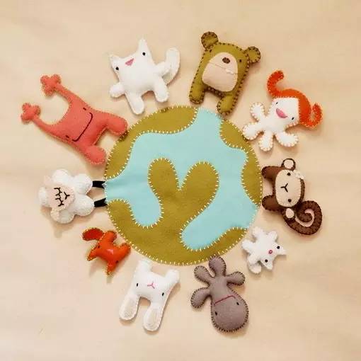 【布艺手工】这么美的花不用十分钟就做了出来！（附图解教程）