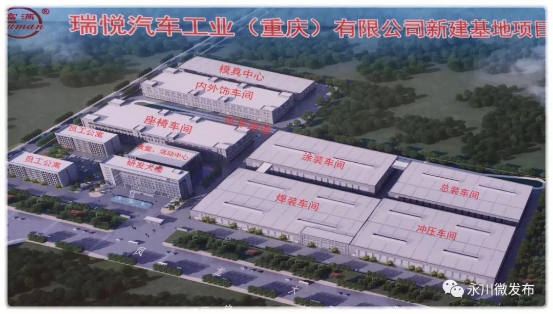 投资10个亿,永川又一汽车工业基地开建