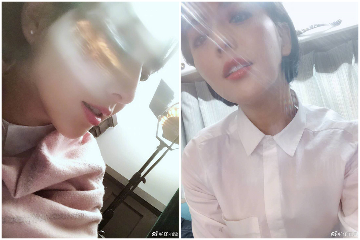 35岁佟丽娅晒造型照,佟丽娅未修图曝光真实颜值