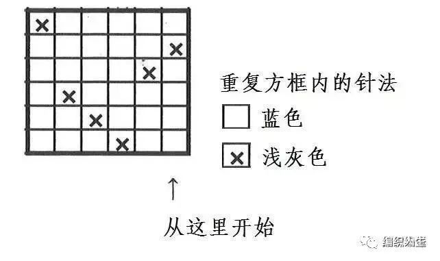三四岁女宝提花毛衣棒针编织教程,女宝宝双色提花毛衣的编织教程