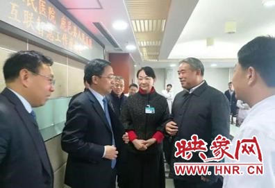 鹿邑人民医院赴河南省人民医院参加互联智慧工作座谈会