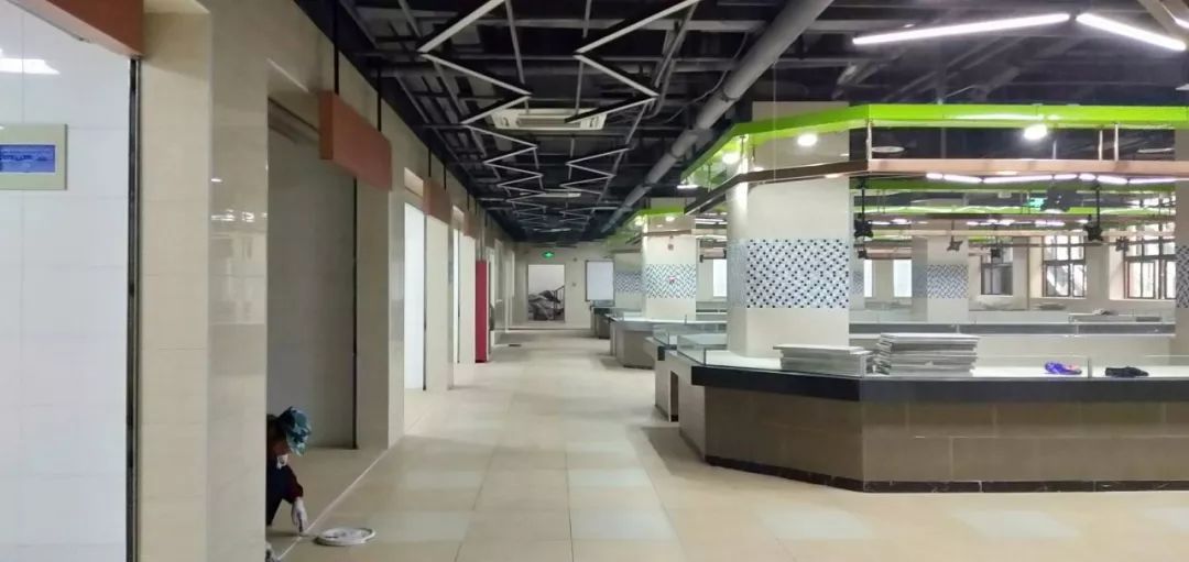 方便!不出小区就能逛菜市场!南岗镇新建菜市场具备验收条件