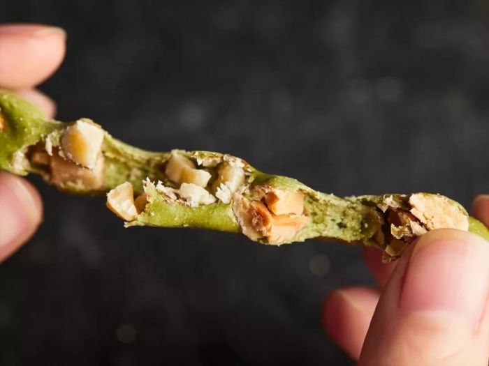 高颜值牛轧糖,有料布朗尼咖啡牛轧糖