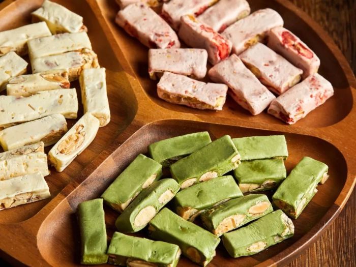 高颜值牛轧糖,有料布朗尼咖啡牛轧糖