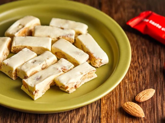 高颜值牛轧糖,有料布朗尼咖啡牛轧糖