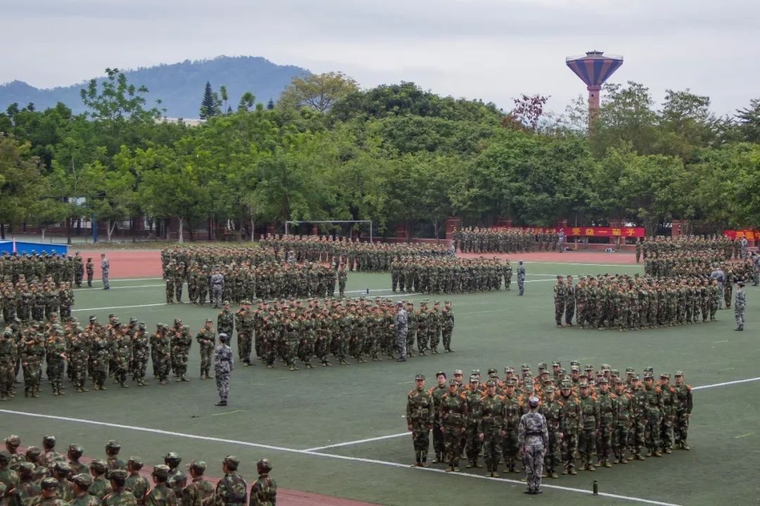我们的军训时光英姿飒爽,我的军训生活的军训日记