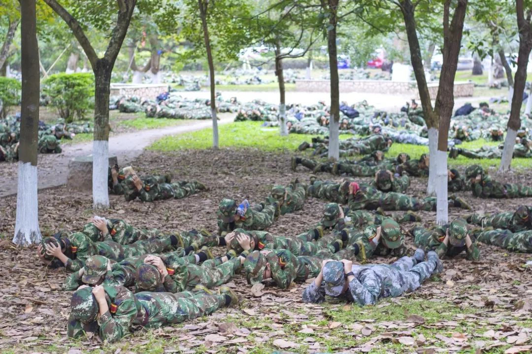 我们的军训时光英姿飒爽,我的军训生活的军训日记