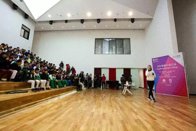 惠若琪走进清华,惠若琪校园行