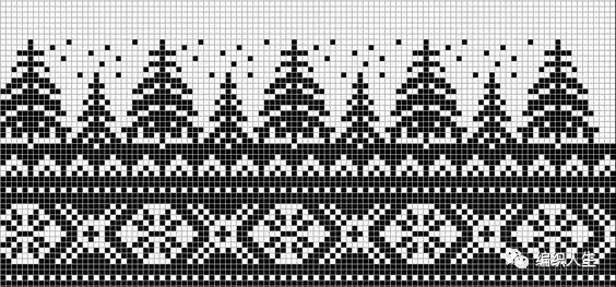 最新提花毛衣花样大全及图解,一些漂亮的提花毛衣花样推荐