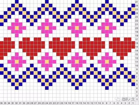 最新提花毛衣花样大全及图解,一些漂亮的提花毛衣花样推荐