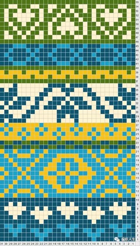 最新提花毛衣花样大全及图解,一些漂亮的提花毛衣花样推荐