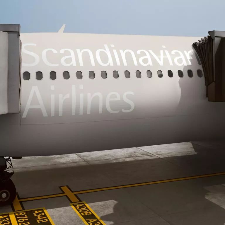 整个北欧的设计,都在这架飞机上