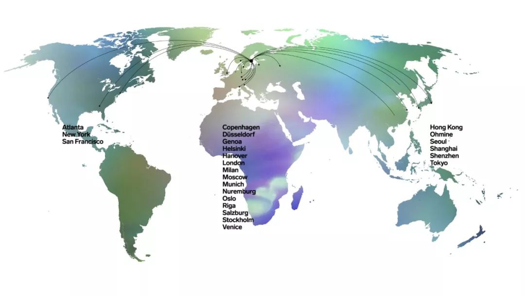 整个北欧的设计,都在这架飞机上
