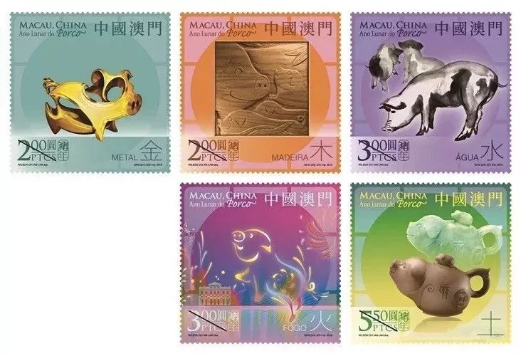 2019猪年生肖邮票整版多少钱,2019年联合国猪年生肖邮票