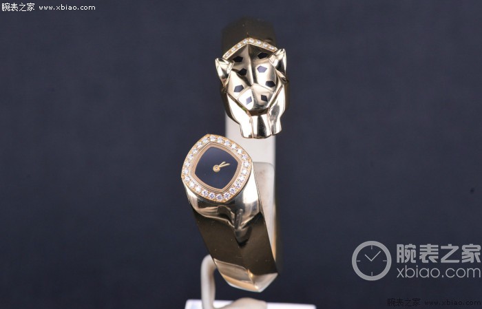 cartier卡地亚猎豹系列18k金腕表,cartier猎豹手镯腕表