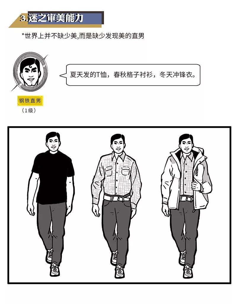 这才是真正的直男,男生被定义为直男