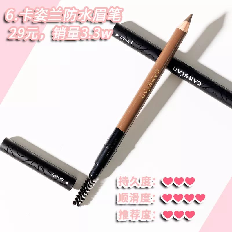 9.9元19根眉笔,9.9元3支眉笔推荐