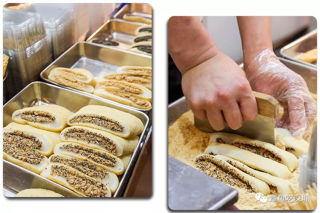 巨无霸肉松芋泥糯米糍吃货视频,巨无霸芋泥糯米糍