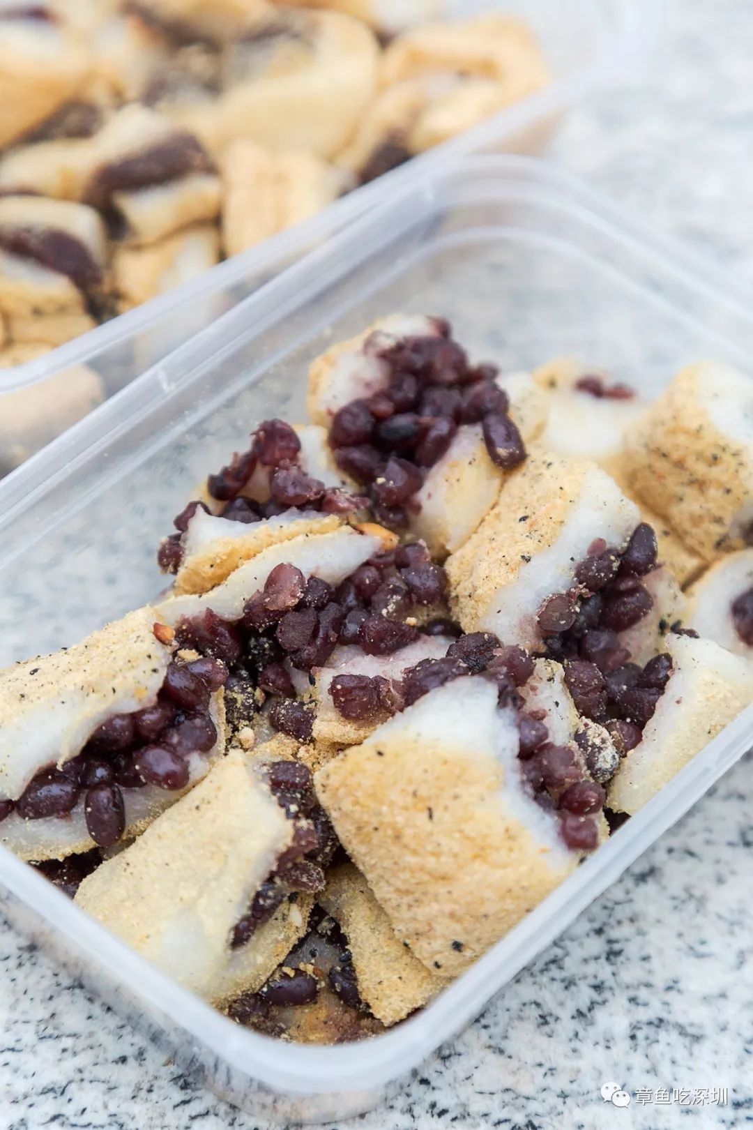 巨无霸肉松芋泥糯米糍吃货视频,巨无霸芋泥糯米糍