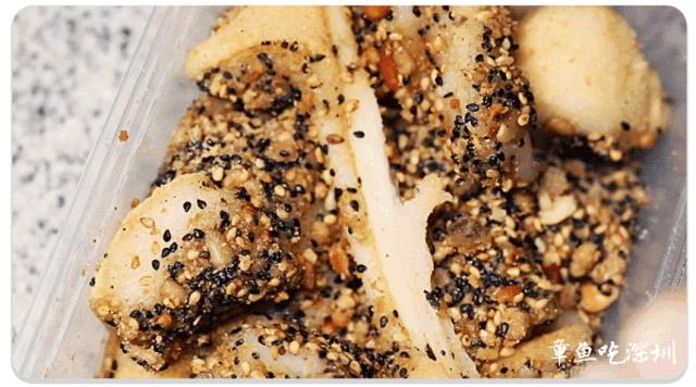 巨无霸肉松芋泥糯米糍吃货视频,巨无霸芋泥糯米糍