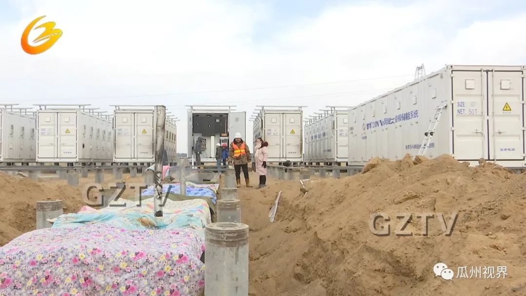 瓜州：冒严寒，克服低温困难，加快项目建设，他们这样干