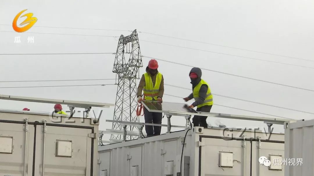 瓜州：冒严寒，克服低温困难，加快项目建设，他们这样干