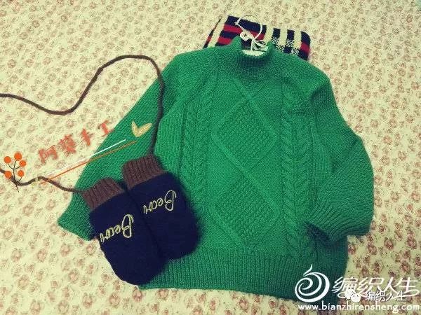 女士棒针麻花套头毛衣编织视频,棒针麻花儿童毛衣编织新款式图片