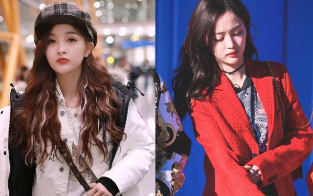 吴宣仪直发发型,吴宣仪烫发