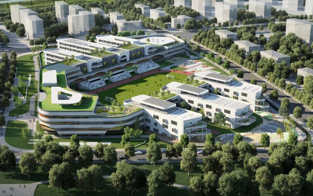 高新区新增的学校,高新区又要添一座新学校