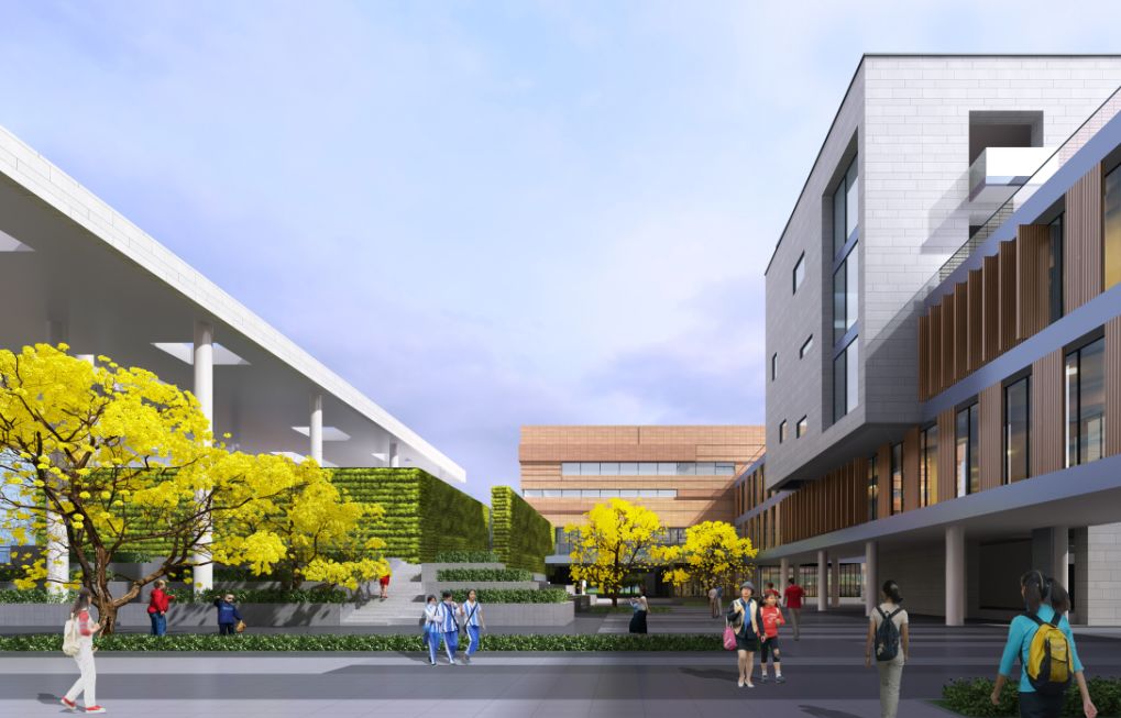 高新区新增的学校,高新区又要添一座新学校