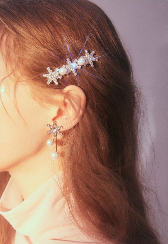 最近很火的珍珠发夹,高档精致轻奢珍珠发夹