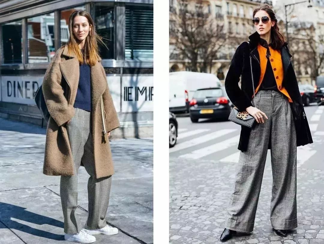 里面再穿条宽松阔腿裤也显瘦,能穿秋裤的阔腿裤推荐