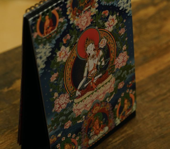 2024新版唐卡挂历,唐卡2024台历