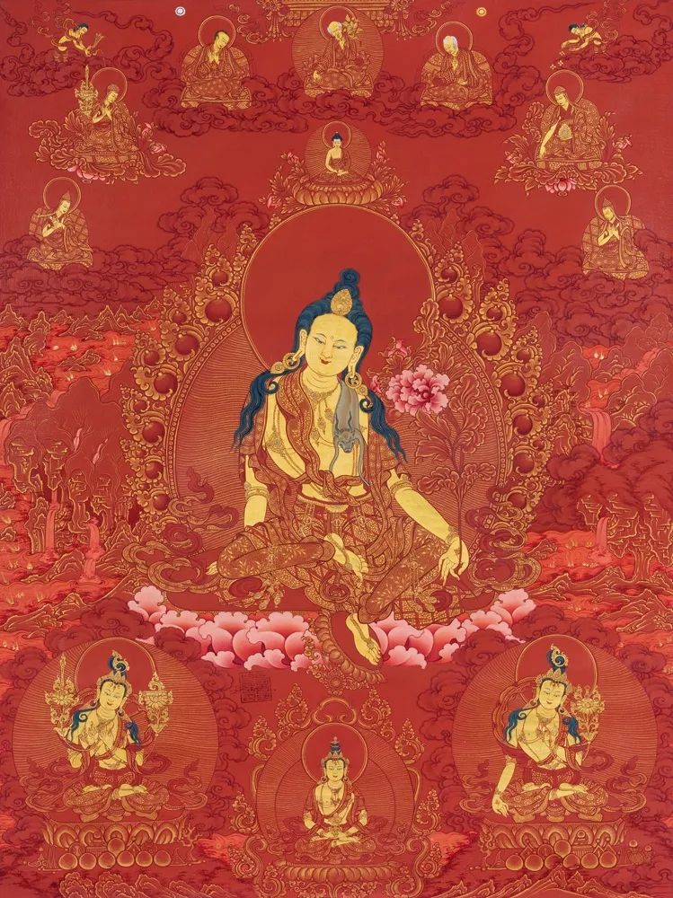 2024新版唐卡挂历,唐卡2024台历