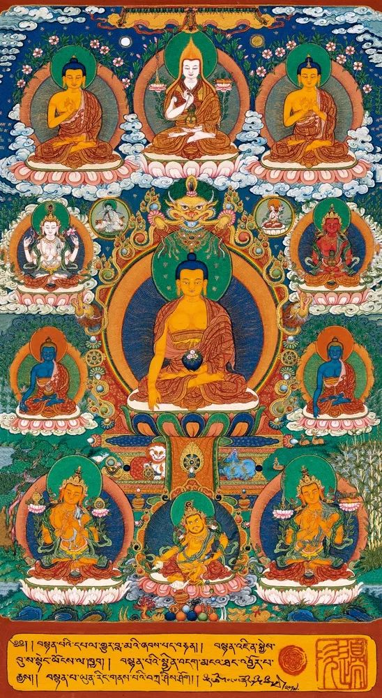 2024新版唐卡挂历,唐卡2024台历