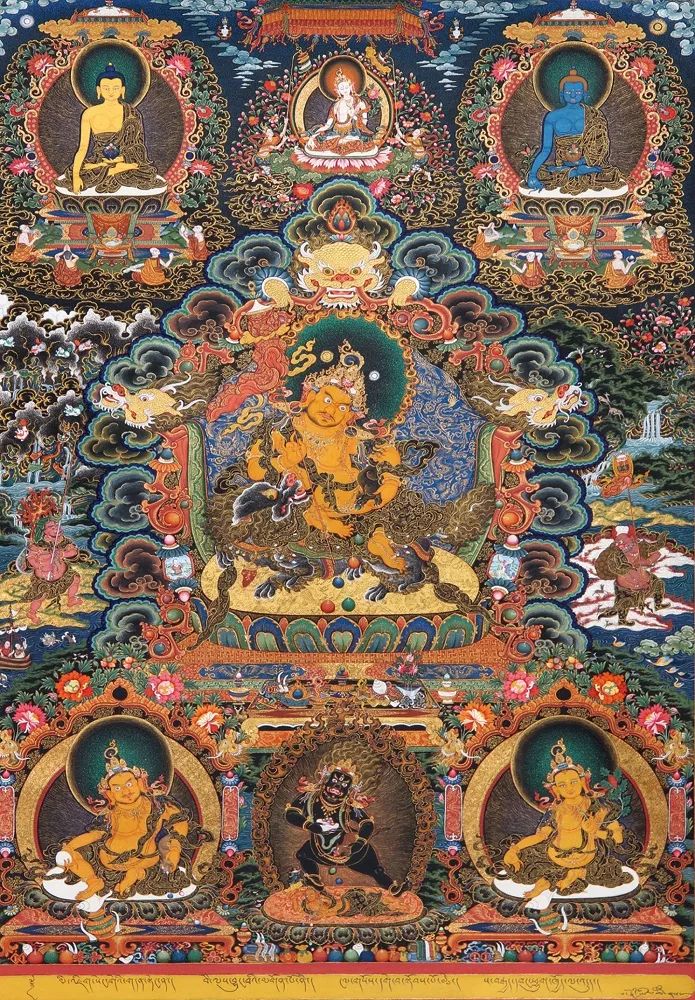 2024新版唐卡挂历,唐卡2024台历