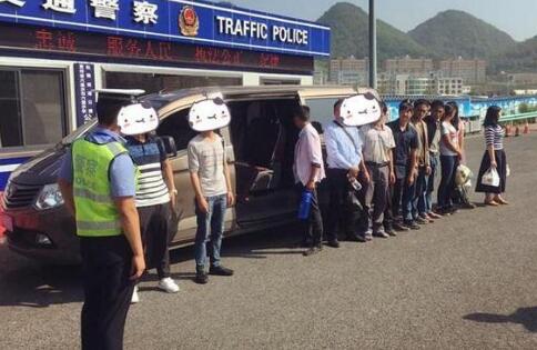 哪些车牌被交警查,这些车辆已纳入黑名单