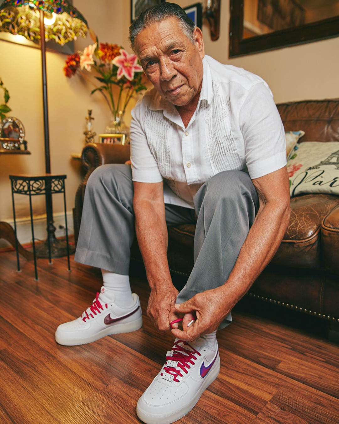 af1纯白联名,owaf1联名黄色开箱